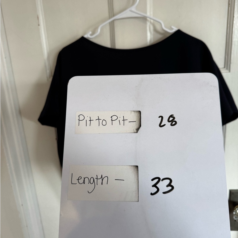 NWT Kaarem‎ triangle dolman open back dress in blue/black size small - Picture 12 of 12